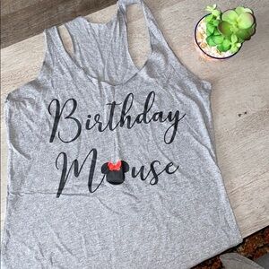 Disney Inspired Birthday Mouse Tank Top